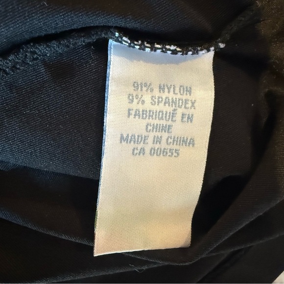 Smart Set Camisole Cami Elegant Black Spaghetti Strap Top - Picture 4 of 5